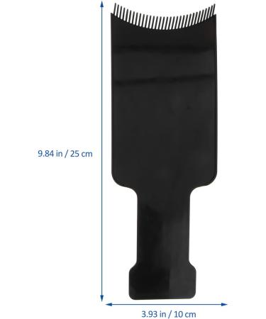 KALLORY Hair Coloring Paddle 3 Pc Highlighting Board Set - Black | Dyeing Brush Kit for Precision Hair Color Application - Buy Online on SooperMarket.com