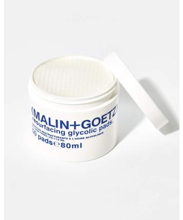 Malin + Goetz 10% Glycolic Acid Pads - Natural Exfoliating Treatment for Soft, Smooth Skin | Vegan & Cruelty-Free | 50 Pads - Buy Online on SooperMarket.com