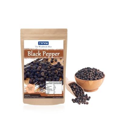 Black Peppercorns I Whole Black Pepper I Kali Mirch | Kala Mary | Natural | Non GMO | Vegan | No Additives | No Preservatives | Premium Quality I 101G