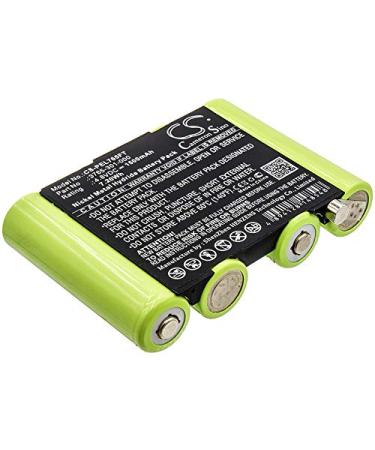 1500mAh Battery Replacement for 3769 3715Z0 LED ATEX 2015 3765 3760Z0 3765-301-000 (4.8V)