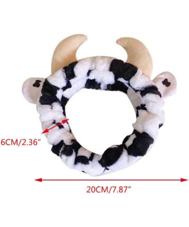 Buy Generic GR21 Cow Horn Headband | Stylish Acrylic Accessory for Unique Fashion - Free International Shipping - Buy Online on SooperMarket.com
