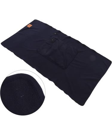 Hztyyier USB Heated Warm Scarf - Quick Heating Flexible Use 3-Stage Temperature Adjustment Cozy Polyester Fabric - Ideal Electric Warm Bed Scarf for Travel (Navy Blue) - Buy Online on SooperMarket.com