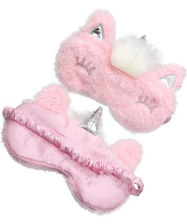 Gatuida 8 Pcs Plush Eye Masks for Kids - Soft Blindfolds & Sleep Masks for Better Sleep | Night Eye Covers Breathable Fox Design - Buy Online on SooperMarket.com