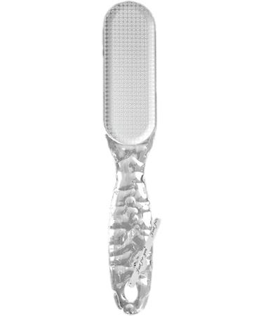 Teksome Pumice Stone Foot File - 2 in 1 Foot Rasp for Cracked Heel - Foot Rasp for Cracked Heel Reduces Calluses & Corns Foot File for Foot Care Wet/Dry Feet Transparent - Buy Online on SooperMarket.com