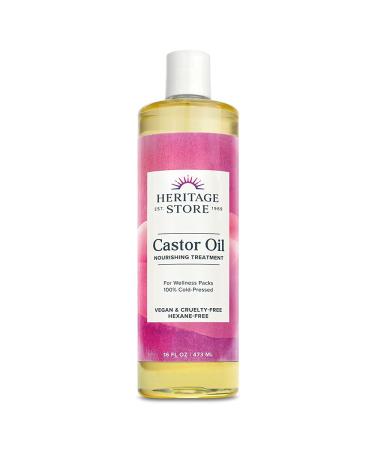 Heritage Store Castor Oil 16 fl oz (480 ml)