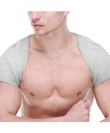 Double Shoulder Brace Double Shoulder Support Brace Pain Relief Compression Shoulder Warm Wrap Protector L - Buy Online on SooperMarket.com