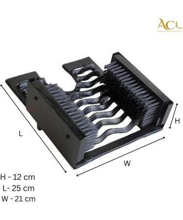 3-in-1 ACL Boot Scraper & Brush - Heavy Duty Shoe Cleaner for Wellingtons | Ideal for Outdoors - Buy Online on SooperMarket.com