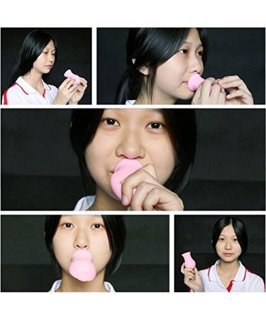 Soft Silicone Pout Lips Enhancer Plumper Tool Device - Pink Medium | Lasts up to 2 Hours - Buy Online on SooperMarket.com