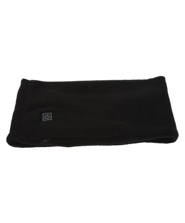 Heated neck scarf 3 adjustable temperatures easy to use portable comfortable multi-purpose-neckersheiz scarf for autumn (black)