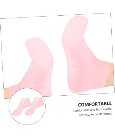 Amosfun 2 Sets Hydrating Sock Gloves Gel Spa Gloves Gel Boat Socks Heel Socks Protector Cotton Gloves for Dry Hands Cracked Foot Socks Whitening Exfoliating Gloves Remover Soft Boots Sebs - Buy Online on SooperMarket.com