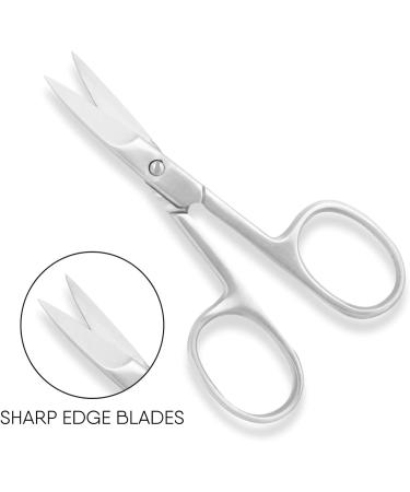 SS INSTRUMENTX Nail Scissors - Professional Curved Blade for Men and Women - Multi-Purpose Manicure Tool for Cuticle and Thick Toenails - Buy Online on SooperMarket.com