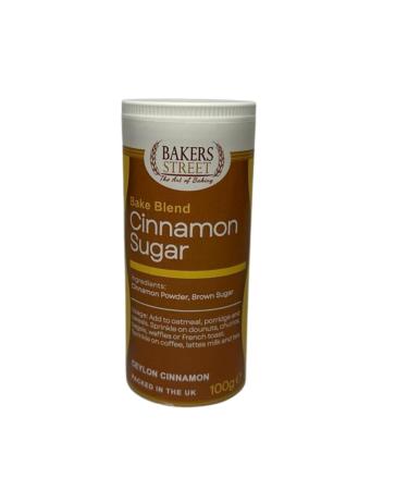 BAKERS STREET CINNAMON SUGAR POWDER (100G)|HIGH QULITY PRODUCT| World Best Premium Quality CINNAMON SUGAR|
