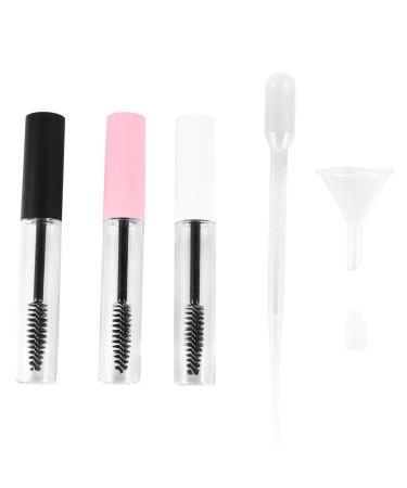Baluue 32pcs Mascara Empty Tube Mascara Sample Containers Portable Mascara Bottle Lash Containers Plastic