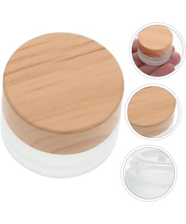 Mikinona Pen Wash Cup Nail Remover Bottle Crystal Nail Art Dappen Bowl Nail Art Dappen Cup Makeup Container Glass Containers Glass Craft Nail Art Cleaning Cup Tool Wood Frosted - Buy Online on SooperMarket.com