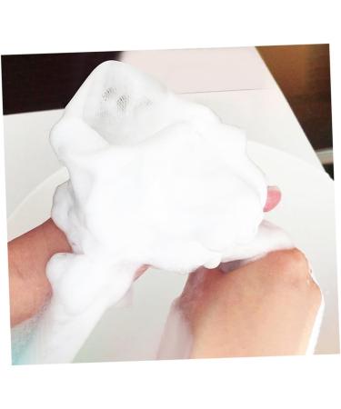 Gogogmee 20pcs Soap Net Bubble Foam Cleaning Tool Facial Soap Travel Soap Sack Saver Soap Saver Pouch White - Buy Online on SooperMarket.com
