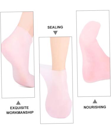 Amosfun 2 Sets Hydrating Sock Gloves Gel Spa Gloves Gel Boat Socks Heel Socks Protector Cotton Gloves for Dry Hands Cracked Foot Socks Whitening Exfoliating Gloves Remover Soft Boots Sebs - Buy Online on SooperMarket.com