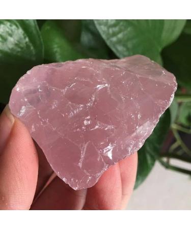 Crystal 1pcs Big Size Natural raw Rose Quartz Crystals Rough Stone Natural Quartz Crystals Stone for Suitable for Home Office Decoration FZUGEDRLI - Buy Online on SooperMarket.com