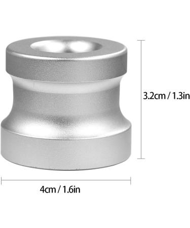 Silver Circle Zinc Alloy Safety Razor Stand for Bathroom and Shower Room - Buy Online on SooperMarket.com