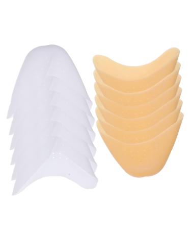 SEWOART 6 Pairs Shoes Protector Ladies Heels Silicone Heel Protector Silica Gel Toe Sleeves Toe Covers Silicone Cover for Toes Pointed Shoes Pain Set Protective Case Boots Heel Pad Miss