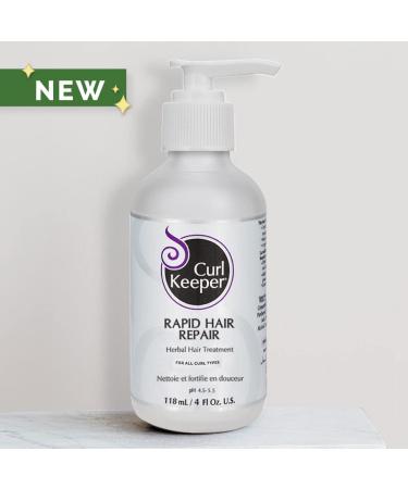 Curl Keeper Rapid Hair Repair 4oz/180ml - Herbal Treatment for Damaged and Colour-Treated Curls - Buy Online on SooperMarket.com