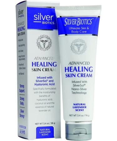 Advanced Healing Skin Cream - Lavender Scent 3.4 oz | American Biotech Labs - Buy Online on SooperMarket.com