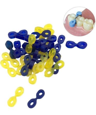60 Pcs Dental Wedges Elastic Rubber Fixing Wedges Matrices Dam Composite Tooth Separator Dentistry Accessory Tools - Buy Online on SooperMarket.com