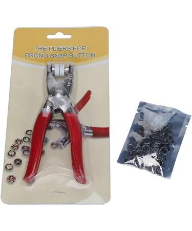 Snap Factory Easy Press Button Snap Fastener Pliers With 108 Snap Pieces - 3/16 - Buy Online on SooperMarket.com