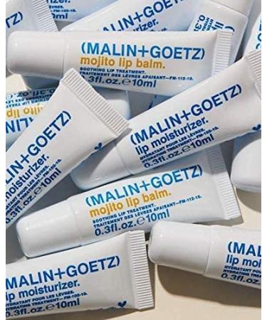 Malin + Goetz Mojito Lip Moisturizer - Long Lasting Hydrating Treatment for Men and Women | Soothing Dry Lip Repair | Vegan & Cruelty-Free | 0.3 fl oz - Buy Online on SooperMarket.com