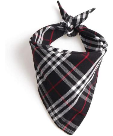 UANOU Dog Bandanas - Triangle Bibs Cotton Scarf in Red Plaid for Small & Medium Puppies | Pet Supplies - Buy Online on SooperMarket.com