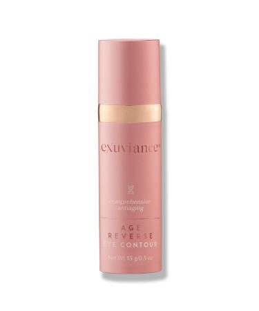 EXUVIANCE AGE REVERSE Eye Contour Brightening Eye Cream with Maltobionic Acid  PHA  Peptides  Caffeine  Botanical Chamomile and Ginseng  15 g.