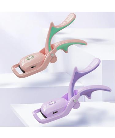 BLASHRD Electric Eyelash Curlers USB Rechargeable Heated Eye Lash Curler With Comb 3 Heating Modes White - Buy Online on SooperMarket.com