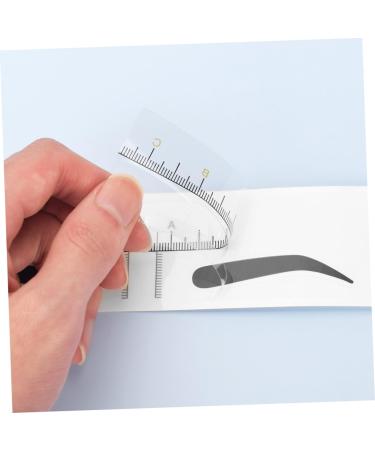 Gogogmee 10pcs Brow Makeup Supplies Eyebrow Stencils Older Women Eyebrow Kit Women Brow Shaping Stencil Pvc - Buy Online on SooperMarket.com