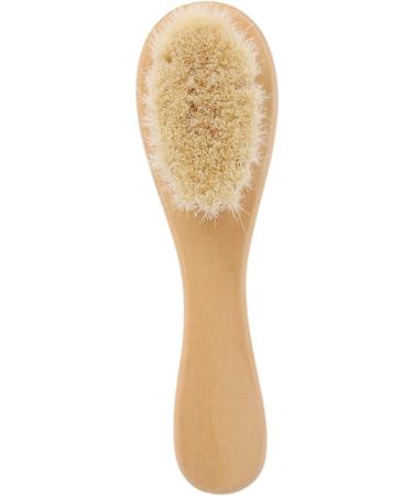 Healeved 2pcs Newborn Hair Brush & Comb Set - Wooden Infant Hairbrush for Toddler & Newborn Scalp - Includes Beard Knife and Shampoo Brush - Baby Hair Care Essential - Buy Online on SooperMarket.com