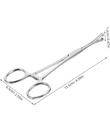 HAPINARY Reptile Feeding Clip Feeding Tools Aquarium Tongs Extra Long Silver Stainless Steel - Buy Online on SooperMarket.com