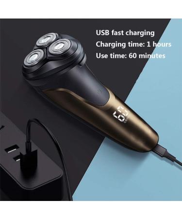 GeRRiT Electric Razor for Men - Rechargeable Wet & Dry Waterproof Shaver with Pop-up Beard Trimmer Best International Shipping - Buy Online on SooperMarket.com