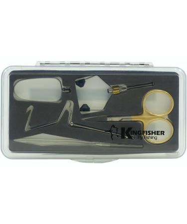 Kingfisher Fly Fishing Clarkfork Fly Tying Vise Kit - Complete Tool Set for Precision Tying | International Shipping Available - Buy Online on SooperMarket.com