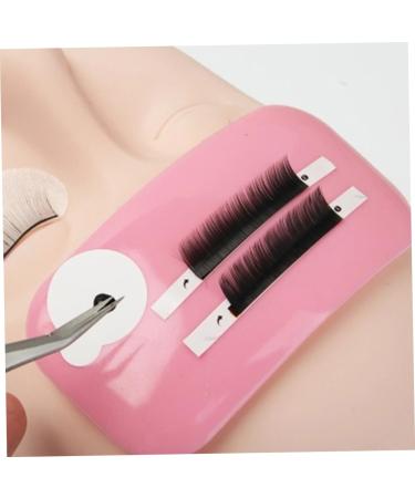 NOLITOY Eyelash Extension Tools | Reusable Lash Gasket Silicone Pads & Trays | Premium Beauty Tools for False Lashes - Medium Pink - Buy Online on SooperMarket.com