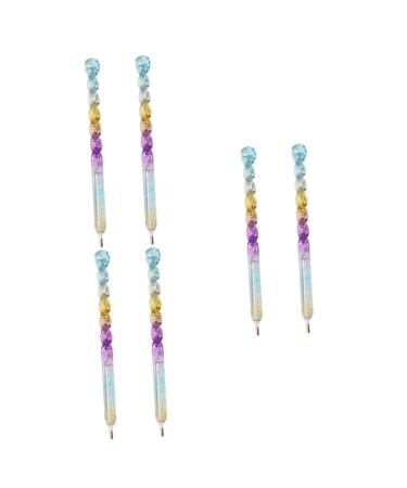 minkissy 6 Pcs Dotting Tools Rhinestone Picker Pencil Pen Pencil Clay Carving Tools Point Drill Pen Nail Wax Picker Pencil Pen Tool Embossing Tool Rhinestones Pencil Bling Drilling Dot Pen