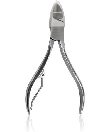 Professional Stainless Steel Cuticle Nippers - Precision Tool for Removing Excess Skin & Barbs on Fingers and Toes | International Shipping - Buy Online on SooperMarket.com