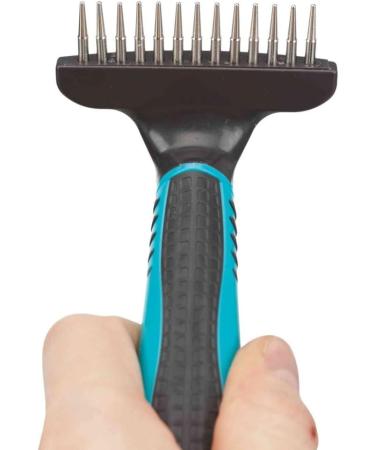Trixie 23791 Fur Detangler for Long Hair 7x14 cm | Ideal for Pet Grooming | International Shipping Available - Buy Online on SooperMarket.com