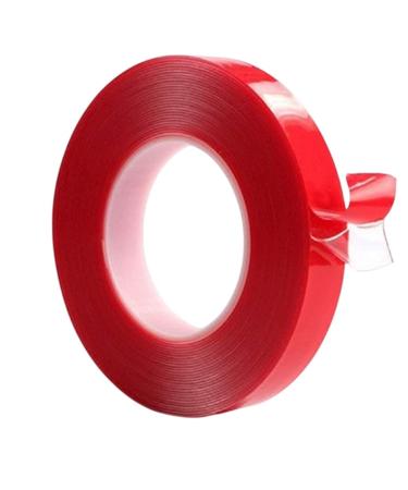 33ft Clear Mounting Tape - Acrylic Adhesive Double Sided Adhesive Foam Tape 10m X 10mm Weatherproof Heavy Duty Glue  Heat Resistant Perfect for LED Light Strip Aluminum Channel 10m*10mm