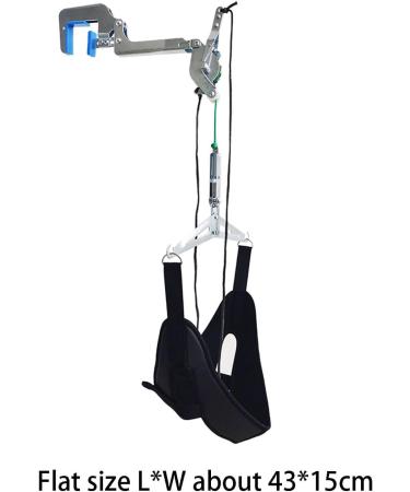 Colcolo Cervical Neck Traction Device - Over The Door Hammock & Portable Hanging Stretcher for Neck Relief | Global Shipping Available - Buy Online on SooperMarket.com
