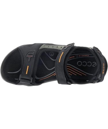 ECCO Men's Yucatan Sandal 43 EU - Stylish Black Outdoor Footwear for Comfortable Travel - Buy Online on SooperMarket.com