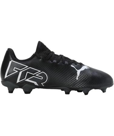PUMA Unisex Kids Future 7 Play FG/AG Jr Soccer Shoe - Black/White - Size 31 EU | International Shipping Available - Buy Online on SooperMarket.com