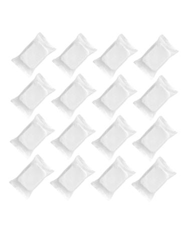 1 Pack Cotton Pads Sponges Powder Puff Coins Pads for Makeup Removal Compressed Non-Woven Pads Makeup Remover Pads Face Pads White Travel Non-Woven Fabric Clean