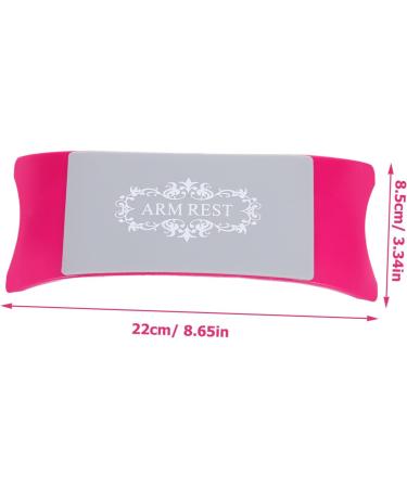 KALLORY Nail Accessories Office Desk Accessories Comfortable Silicone Nail Art Arm Rest Nail Salon Hand Holder Arm Rest Manicure Accessories () Desk Arm Nail Supplies Roso - Buy Online on SooperMarket.com