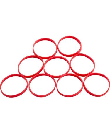 Rockshox Bottomless Ring Kit 9 St. // Monarch, Vivid Air Red