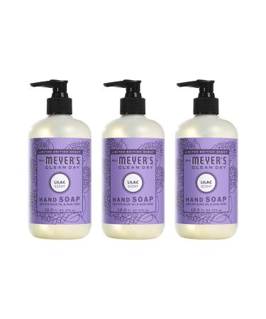MRS. MEYER'S CLEAN DAY Lilac Liquid Hand Soap 12.5 Fl Oz (Pack of 3)