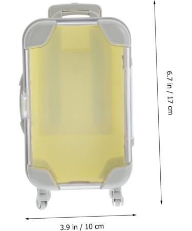 DOITOOL False Eyelash Suitcase - Empty Luggage Case for Eyelashes | Mini Plastic Storage Box for Lashes | International Shipping Available - Buy Online on SooperMarket.com