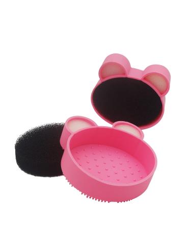 2 Pack Silicone Makeup Brush Cleaner Sponge - Portable Tool for Quick Color Change & Dry Cleaning | Best Cosmetic Brush Cleaner - Buy Online on SooperMarket.com
